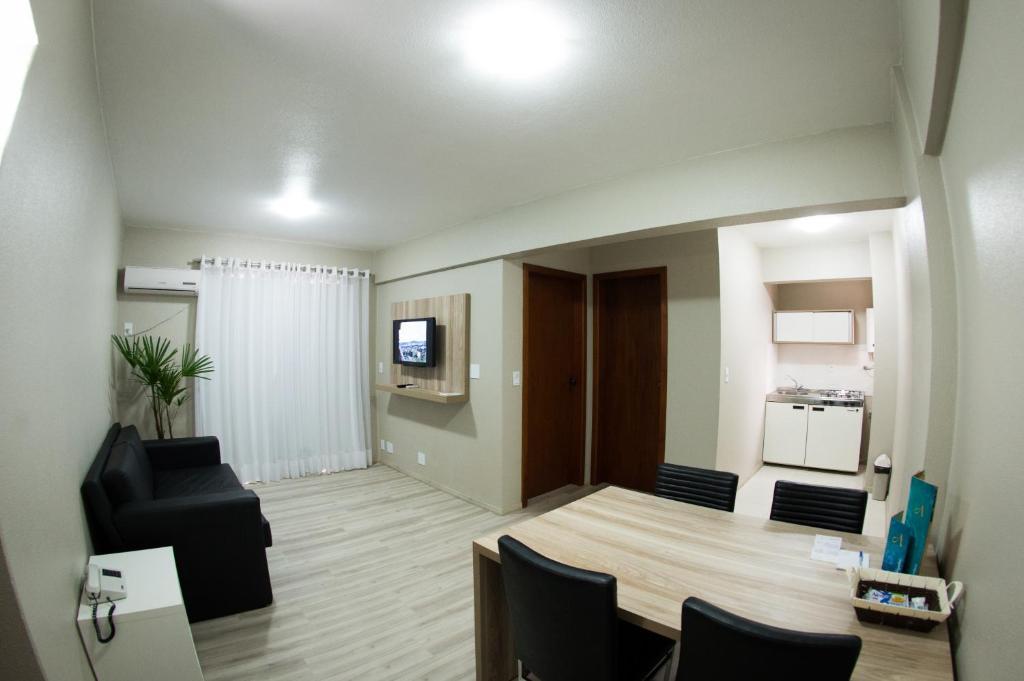 Aquarius Hotel Flat Residence Santa Cruz do Sul Szoba fotó